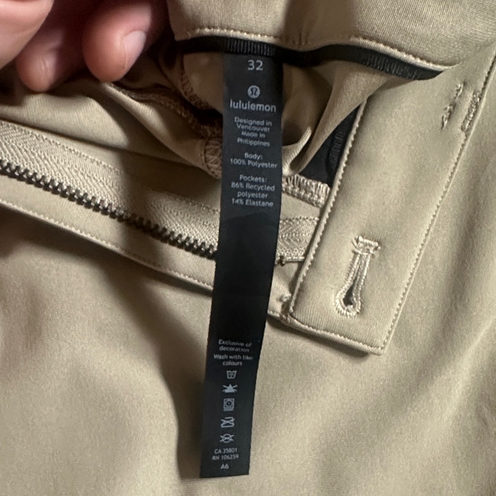 LuluLemon Tan Chinos for Men - Picture 3 of 4